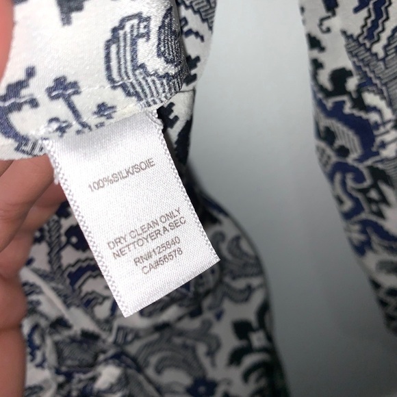 Intermix romper long sleeve drawstring‎ silk jacquard print shorts - Picture 4 of 11